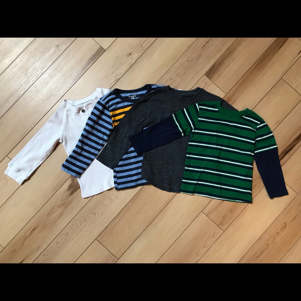 4T Long Sleeve Shirt Bundle